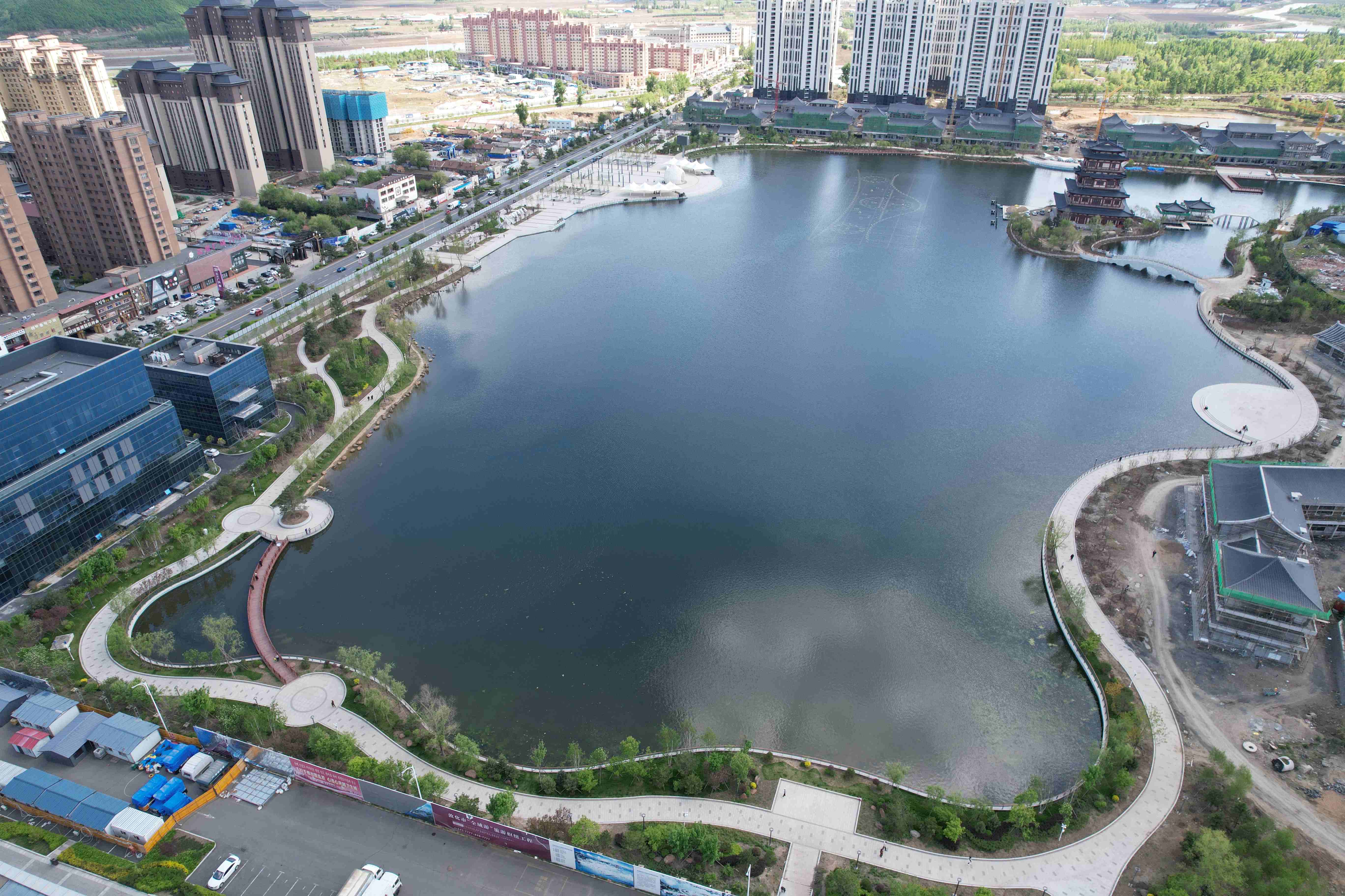 敦化市南湖生态情形综合整治项目